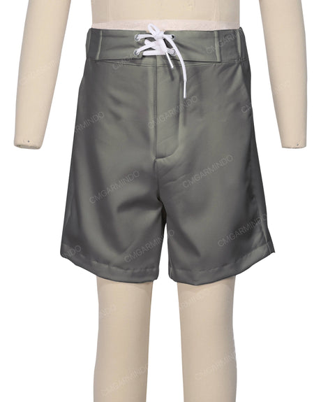 Fixed Front Elastic Back Boardshorts