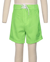 Fixed Front Elastic Back Boardshorts