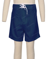 Fixed Front Elastic Back Boardshorts