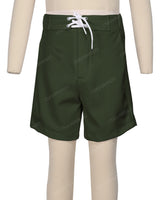 Fixed Front Elastic Back Boardshorts