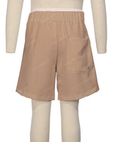 Fixed Front Elastic Back Boardshorts