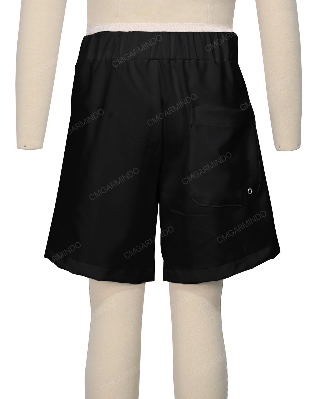 Fixed Front Elastic Back Boardshorts