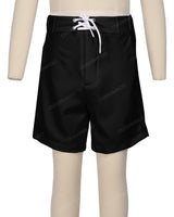 Fixed Front Elastic Back Boardshorts