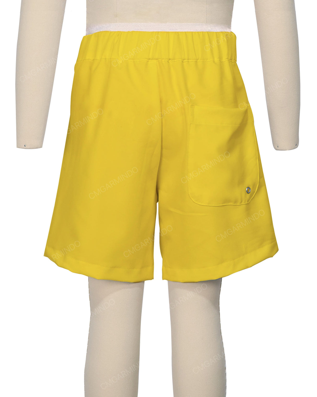 Fixed Front Elastic Back Boardshorts