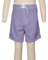 Fixed Front Elastic Back Boardshorts