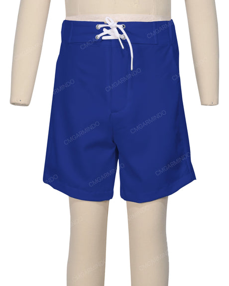 Fixed Front Elastic Back Boardshorts