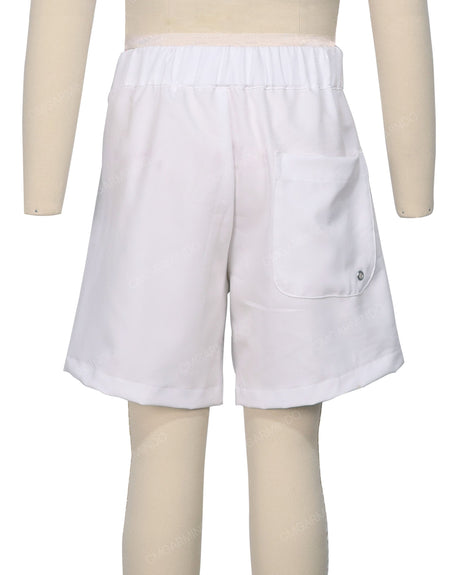 Fixed Front Elastic Back Boardshorts