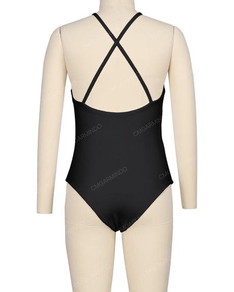 Cross Back One Piece