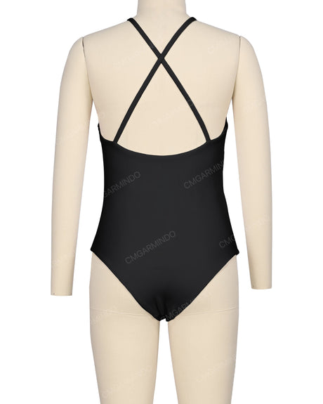 Cross Back One Piece