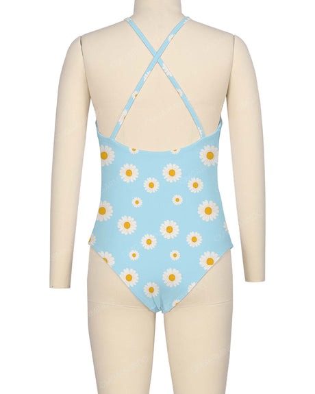 Cross Back One Piece