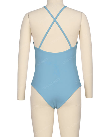 Cross Back One Piece