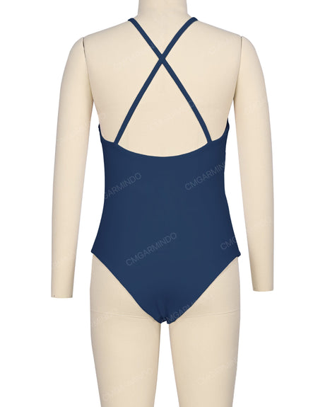 Cross Back One Piece