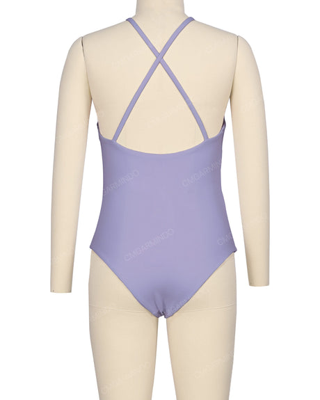 Cross Back One Piece