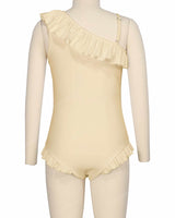 Ruffle Front One Piece