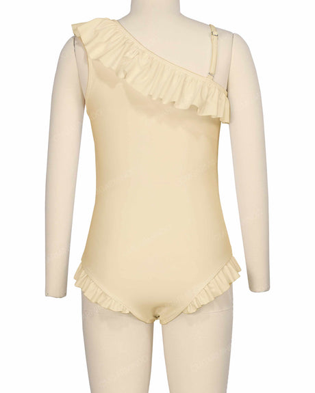 Ruffle Front One Piece