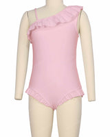 Ruffle Front One Piece