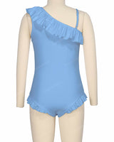Ruffle Front One Piece