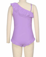 Ruffle Front One Piece