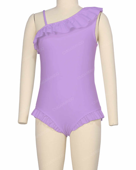 Ruffle Front One Piece