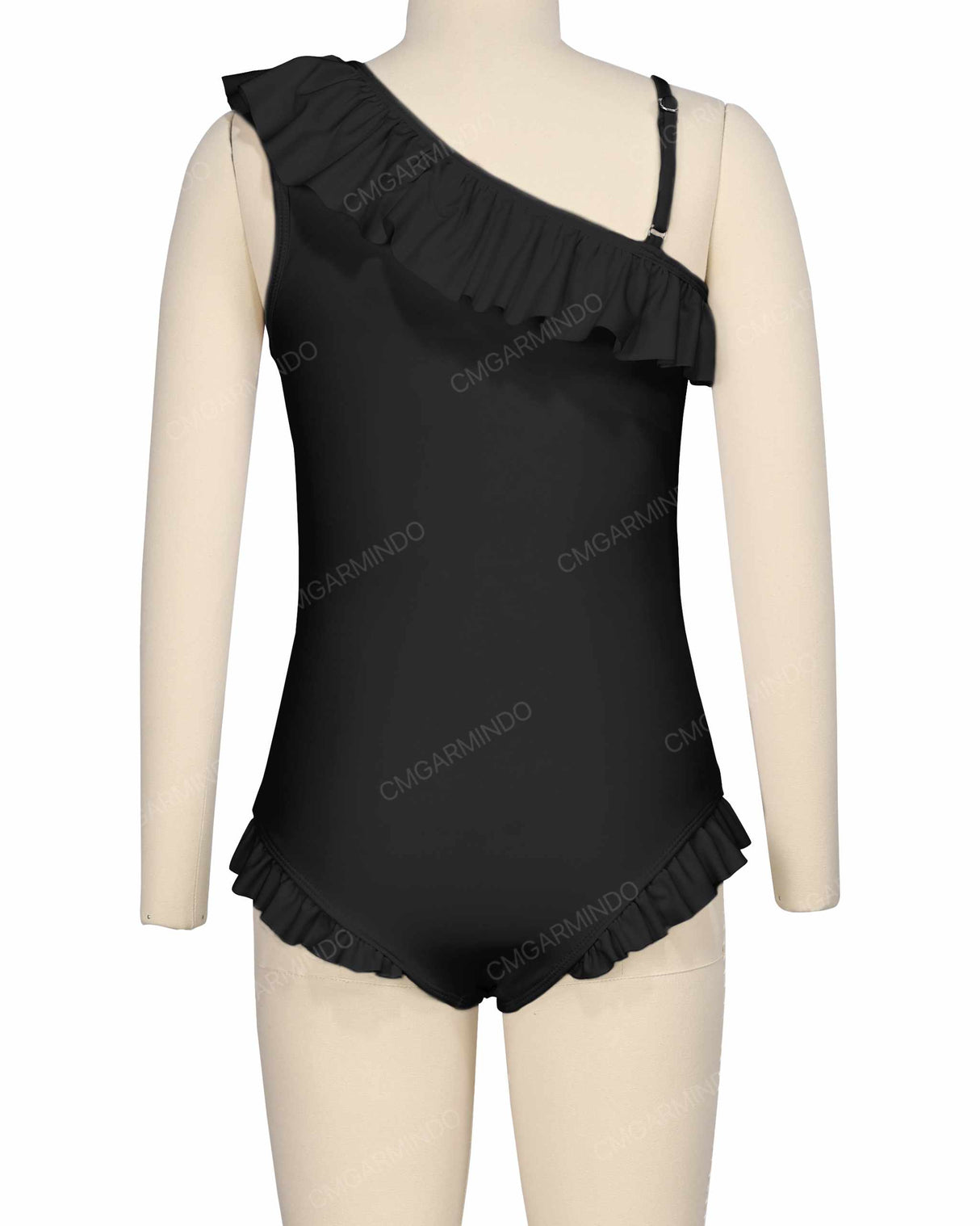 Ruffle Front One Piece
