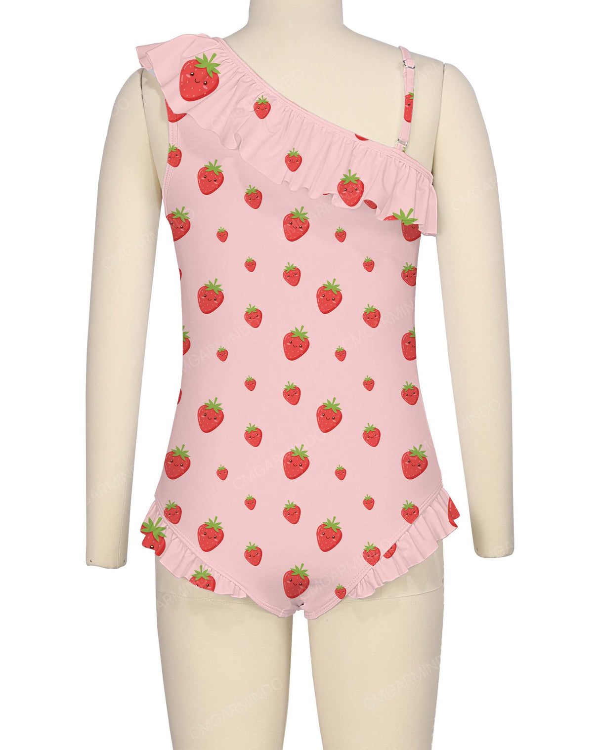 Ruffle Front One Piece