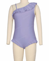 Ruffle Front One Piece