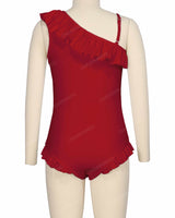 Ruffle Front One Piece