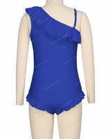 Ruffle Front One Piece