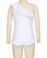 Ruffle Front One Piece