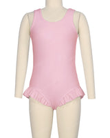 Frill Leg Scoop Back One Piece