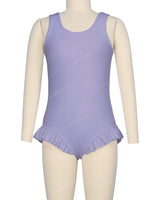 Frill Leg Scoop Back One Piece