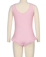 Frill Leg Scoop Back One Piece