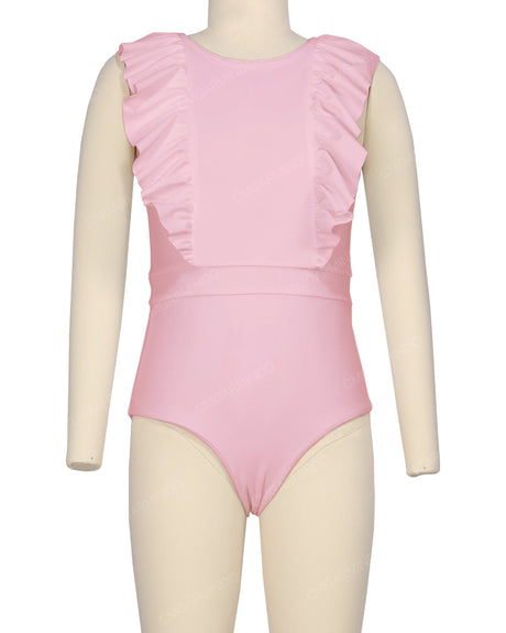 Sleeveless Frill One Piece