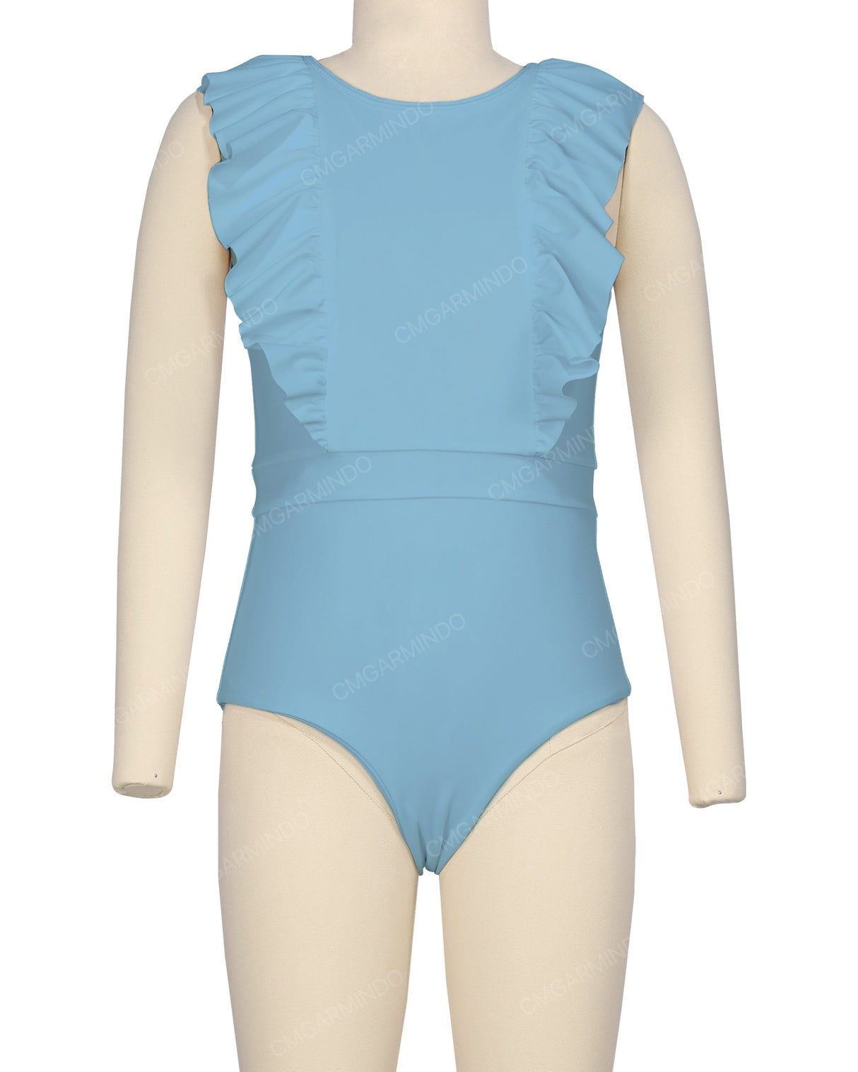 Sleeveless Frill One Piece