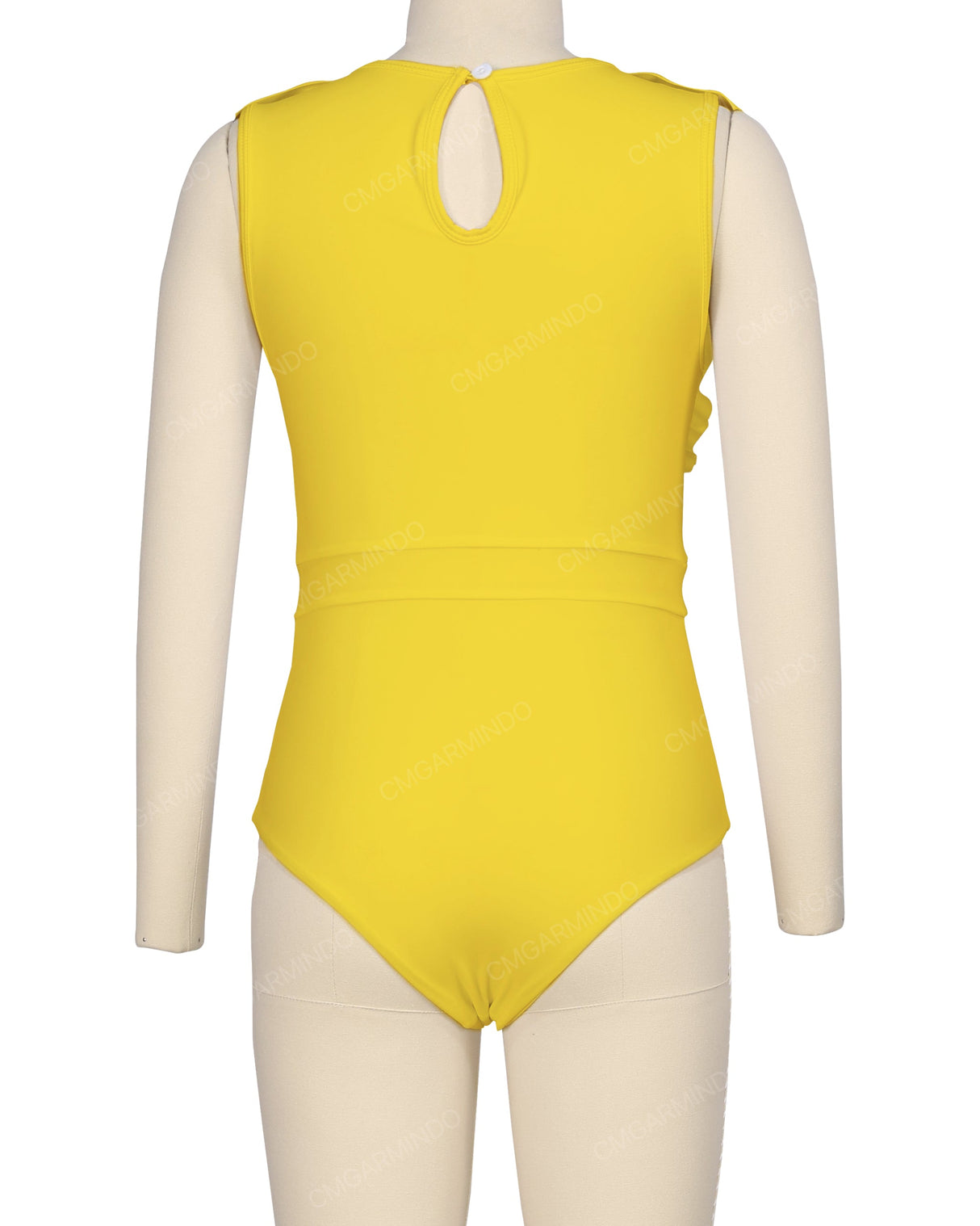 Sleeveless Frill One Piece