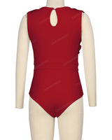 Sleeveless Frill One Piece