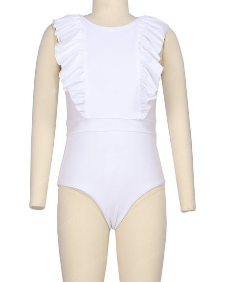 Sleeveless Frill One Piece