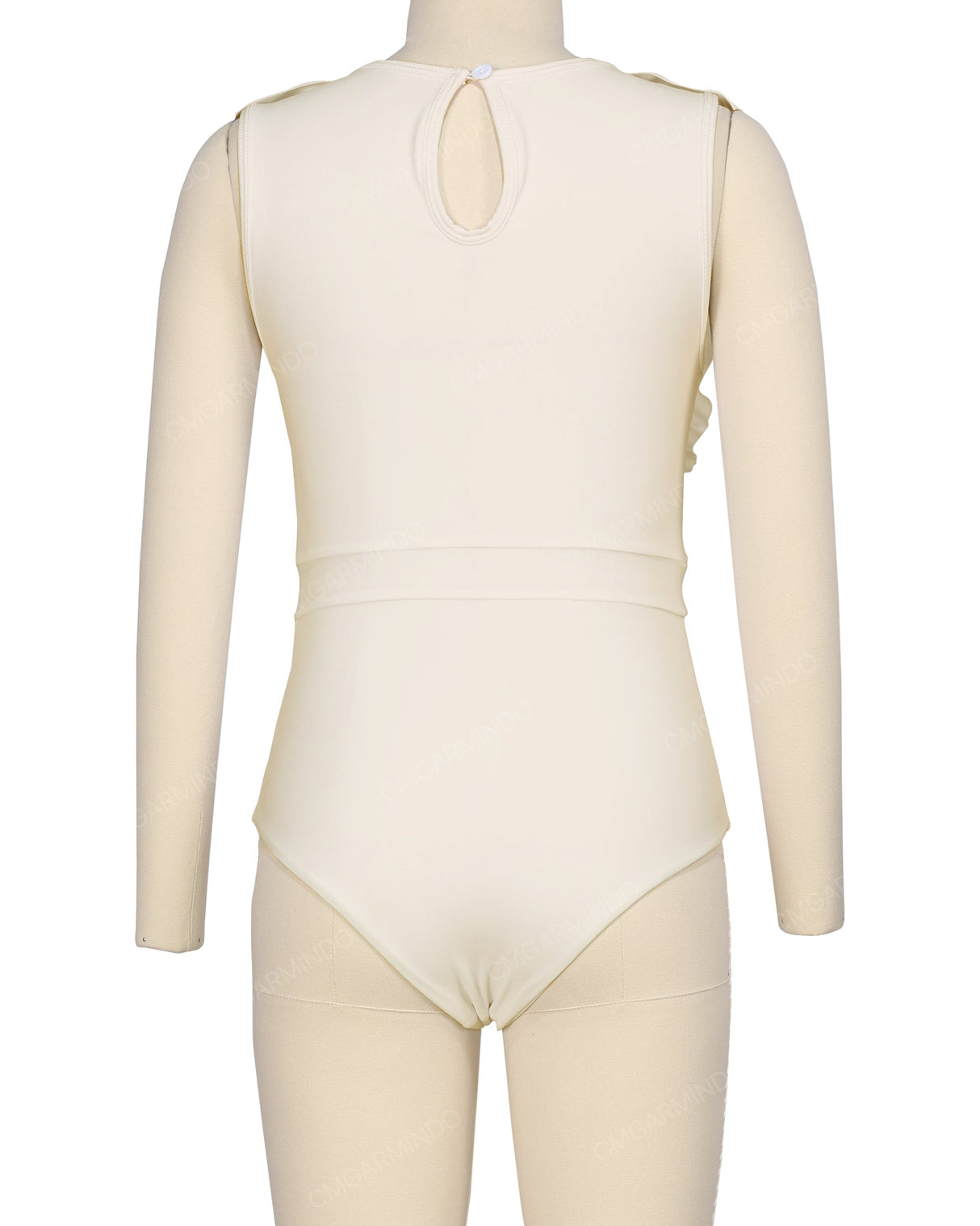 Sleeveless Frill One Piece