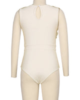 Sleeveless Frill One Piece