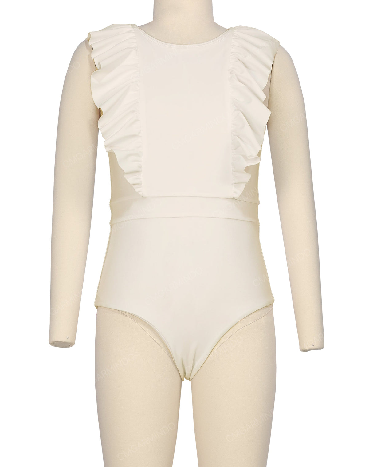 Sleeveless Frill One Piece