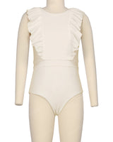 Sleeveless Frill One Piece