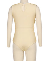 Sleeveless Frill One Piece