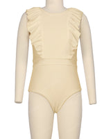 Sleeveless Frill One Piece