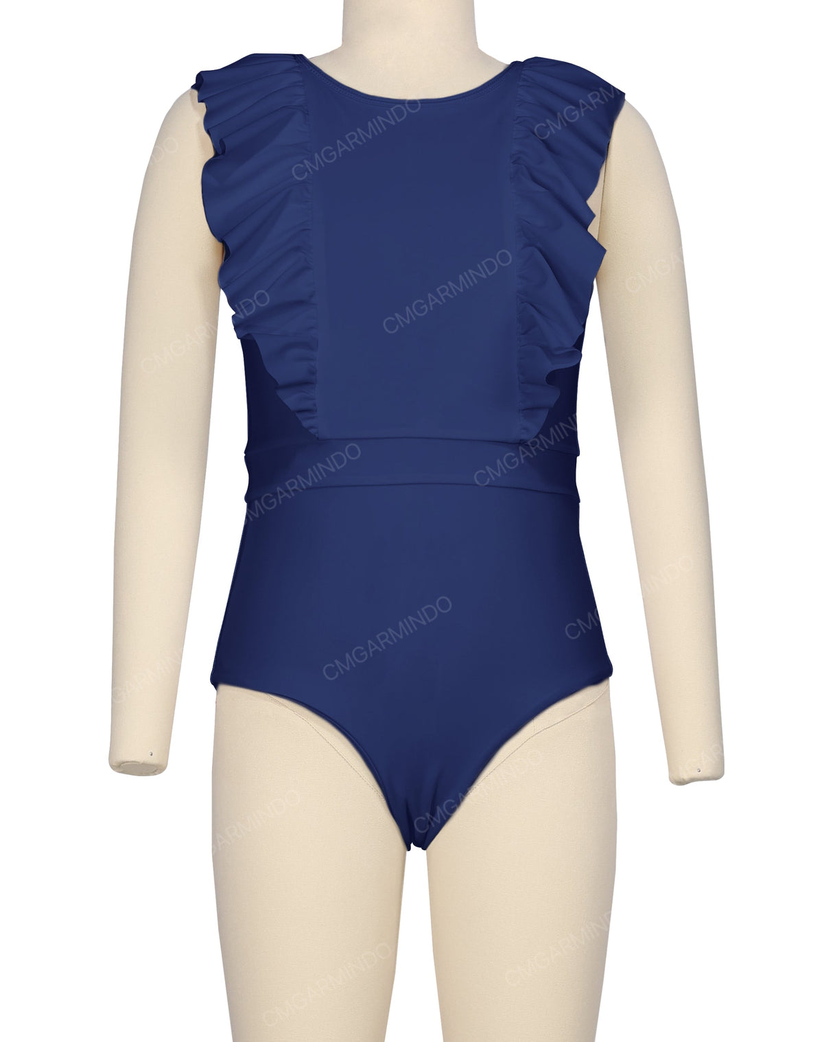 Sleeveless Frill One Piece