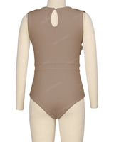 Sleeveless Frill One Piece