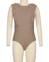 Sleeveless Frill One Piece