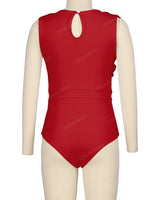 Sleeveless Frill One Piece