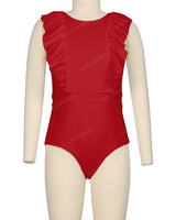 Sleeveless Frill One Piece