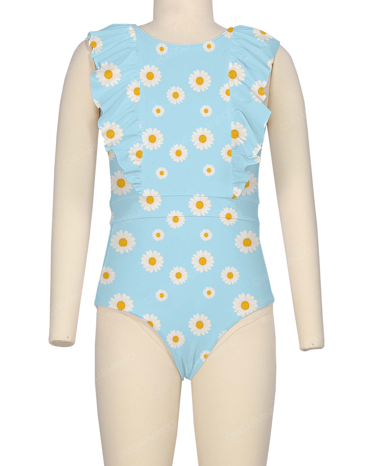 Sleeveless Frill One Piece