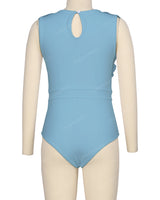 Sleeveless Frill One Piece